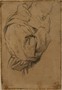 Carracci Agostino-Studio di monaco a mezza figura volto verso destra